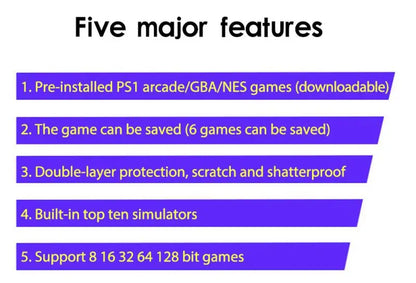 X1 4.3 Inch Video Game Console 